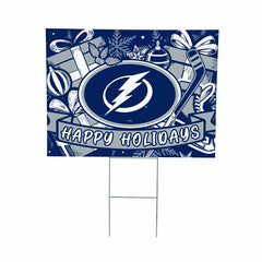 Tampa Bay Lightning Yard Sign, Holiday, NHL, Home
