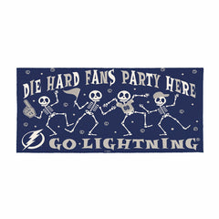 Tampa Bay Lightning Flocked Coir Halloween Sassafras Switch Mat, 22"x1, NHL