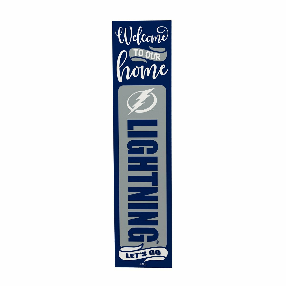 47" Double Sided Leaner, Tampa Bay Lightning, Halloween, NHL, Home
