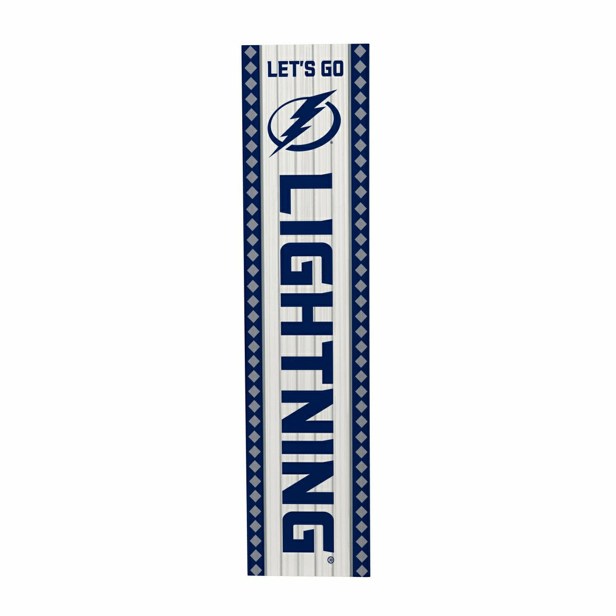 47" Double Sided Leaner, Tampa Bay Lightning, Christmas, NHL, Home
