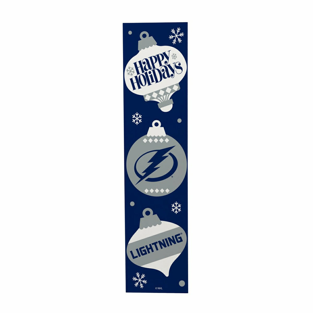 47" Double Sided Leaner, Tampa Bay Lightning, Christmas, NHL, Home