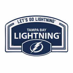 Tampa Bay Lightning USA Embossed Steel Wall Sign, 11" x 17", NHL, Home
