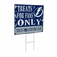 Tampa Bay Lightning Yard Sign, Halloween Treats for Fans, NHL, Home