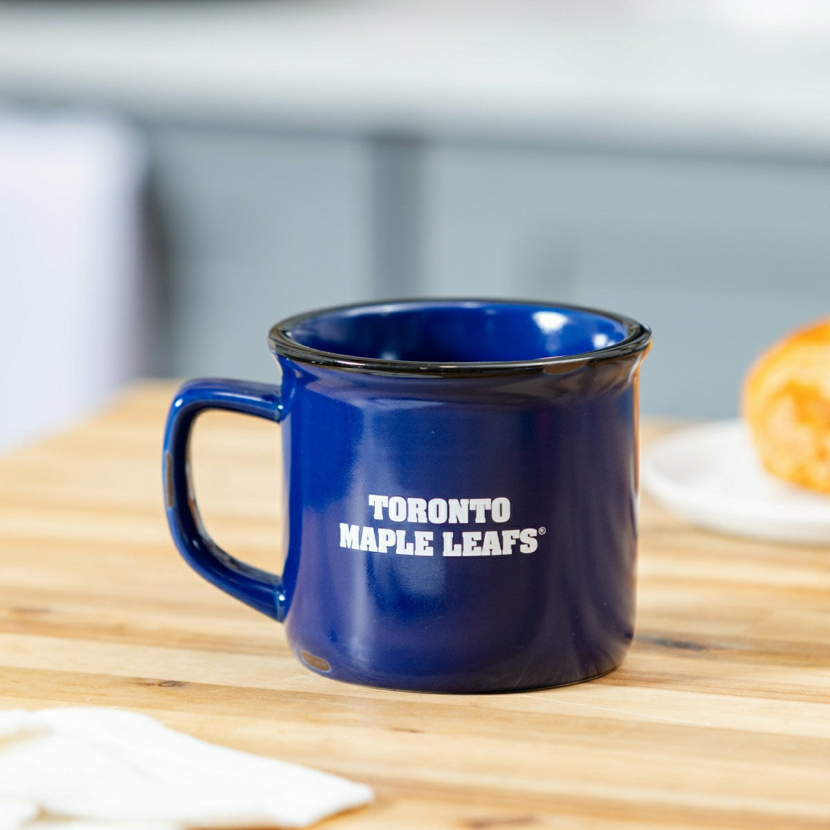 Toronto Maple Leafs Ceramic Camp Cup with Enamel Finish, 14oz, NHL, Home