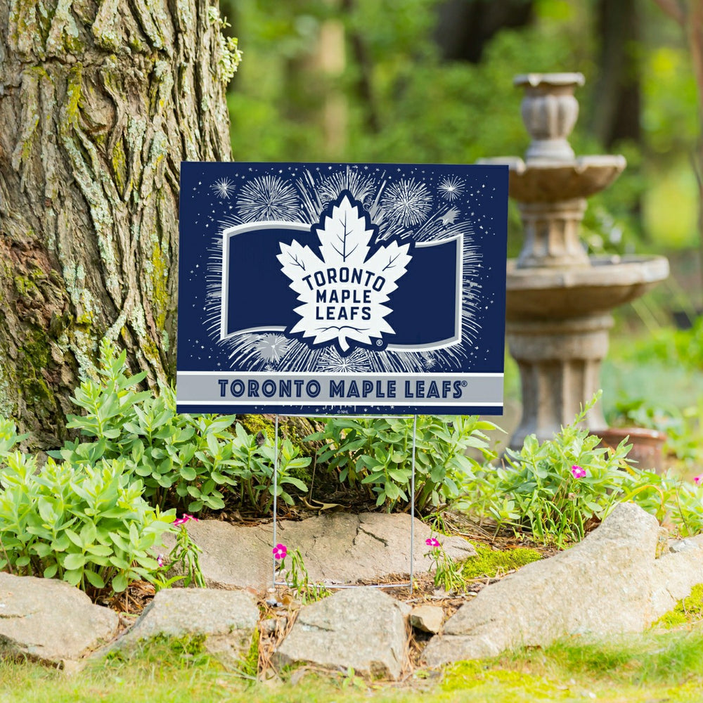 Toronto Maple Leafs Yard Sign, Patriotic, NHL, Home