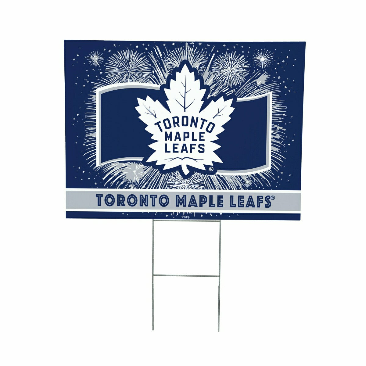 Toronto Maple Leafs Yard Sign, Patriotic, NHL, Home