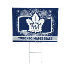Toronto Maple Leafs Yard Sign, Patriotic, NHL, Home