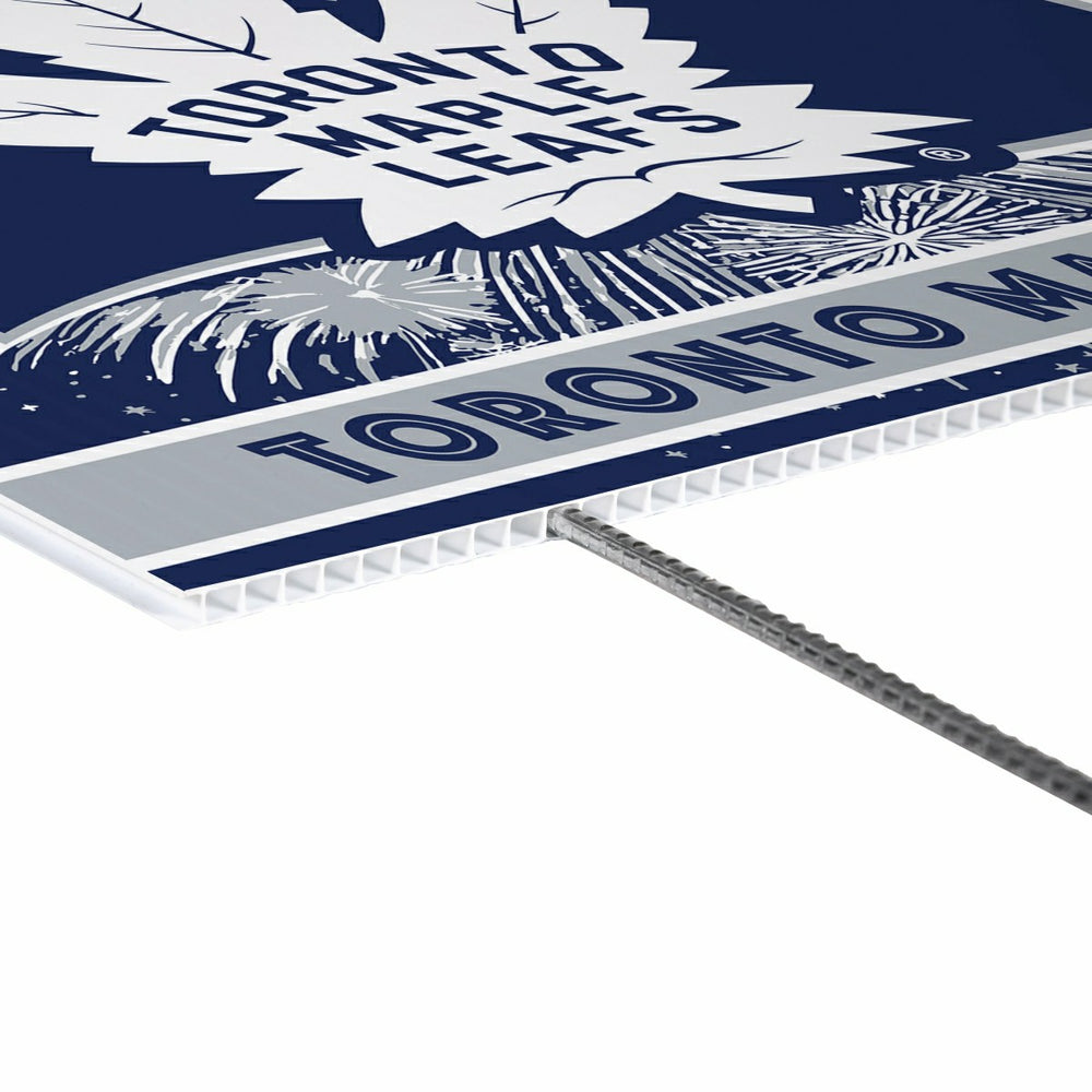 Toronto Maple Leafs Yard Sign, Patriotic, NHL, Home