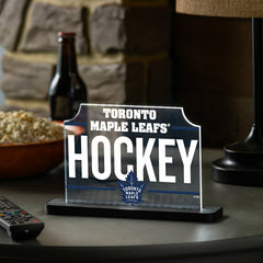 Toronto Maple Leafs Hockey Rectangle Desklite LED Decor, NHL, Home
