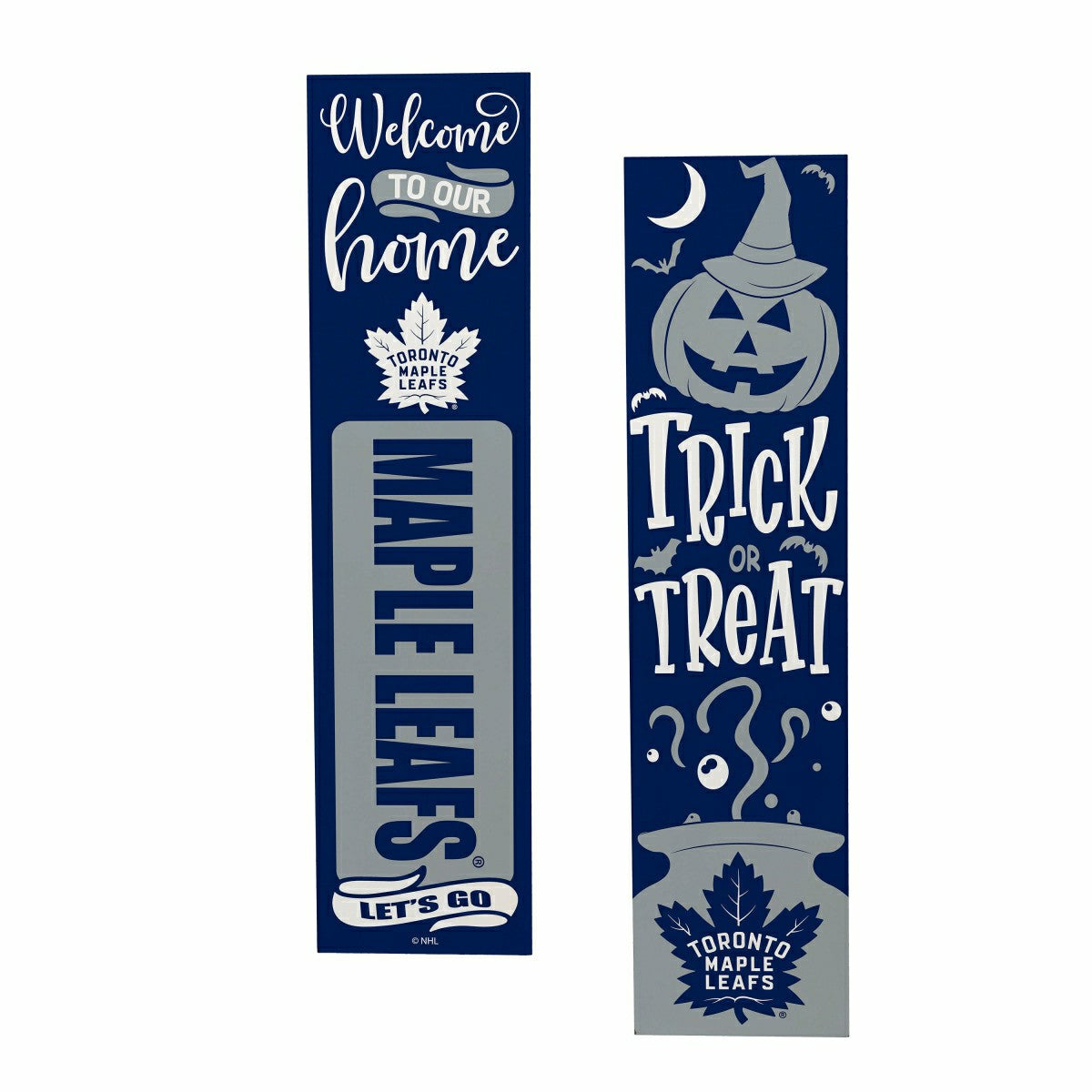 47" Double Sided Leaner, Toronto Maple Leafs, Halloween, NHL, Home