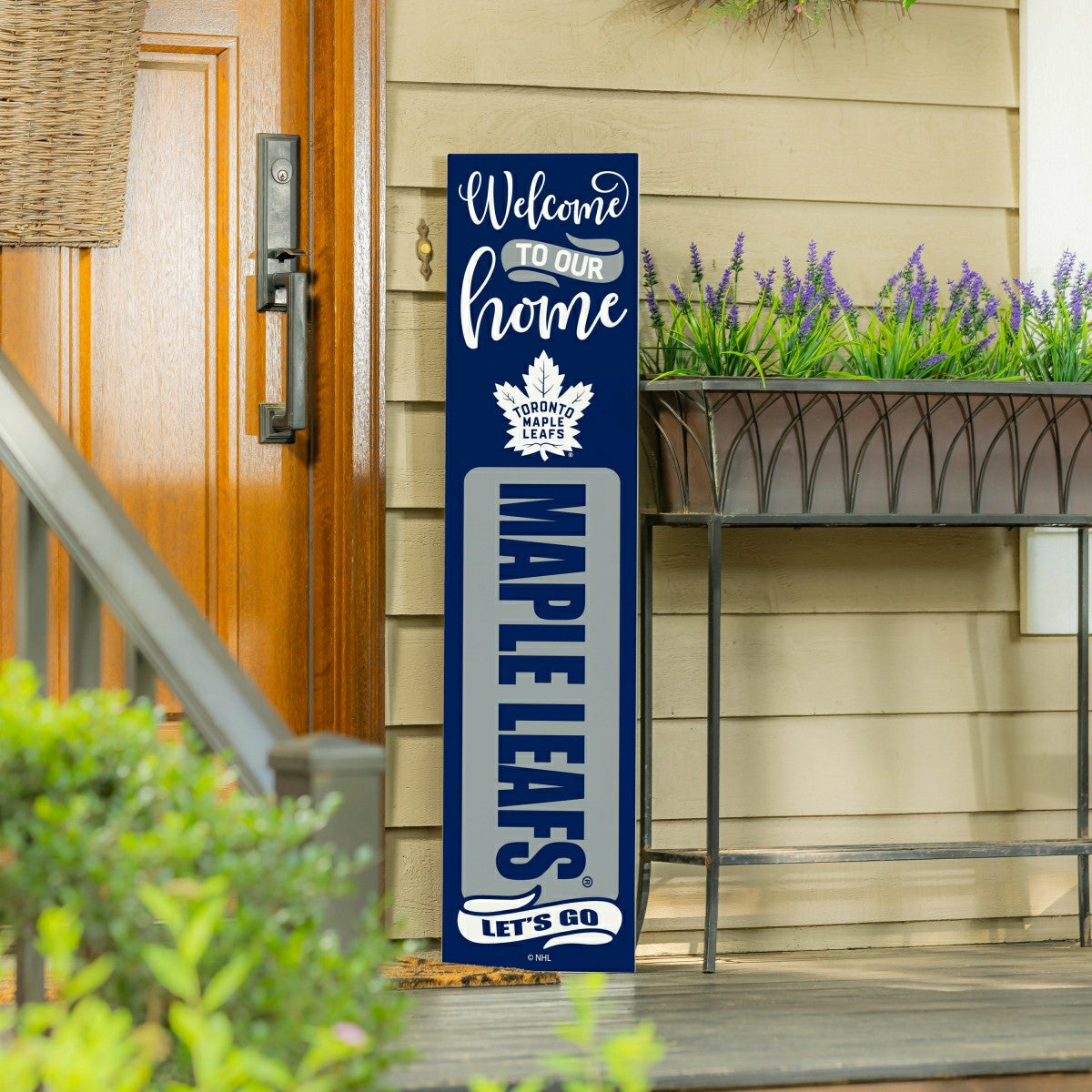 47" Double Sided Leaner, Toronto Maple Leafs, Halloween, NHL, Home