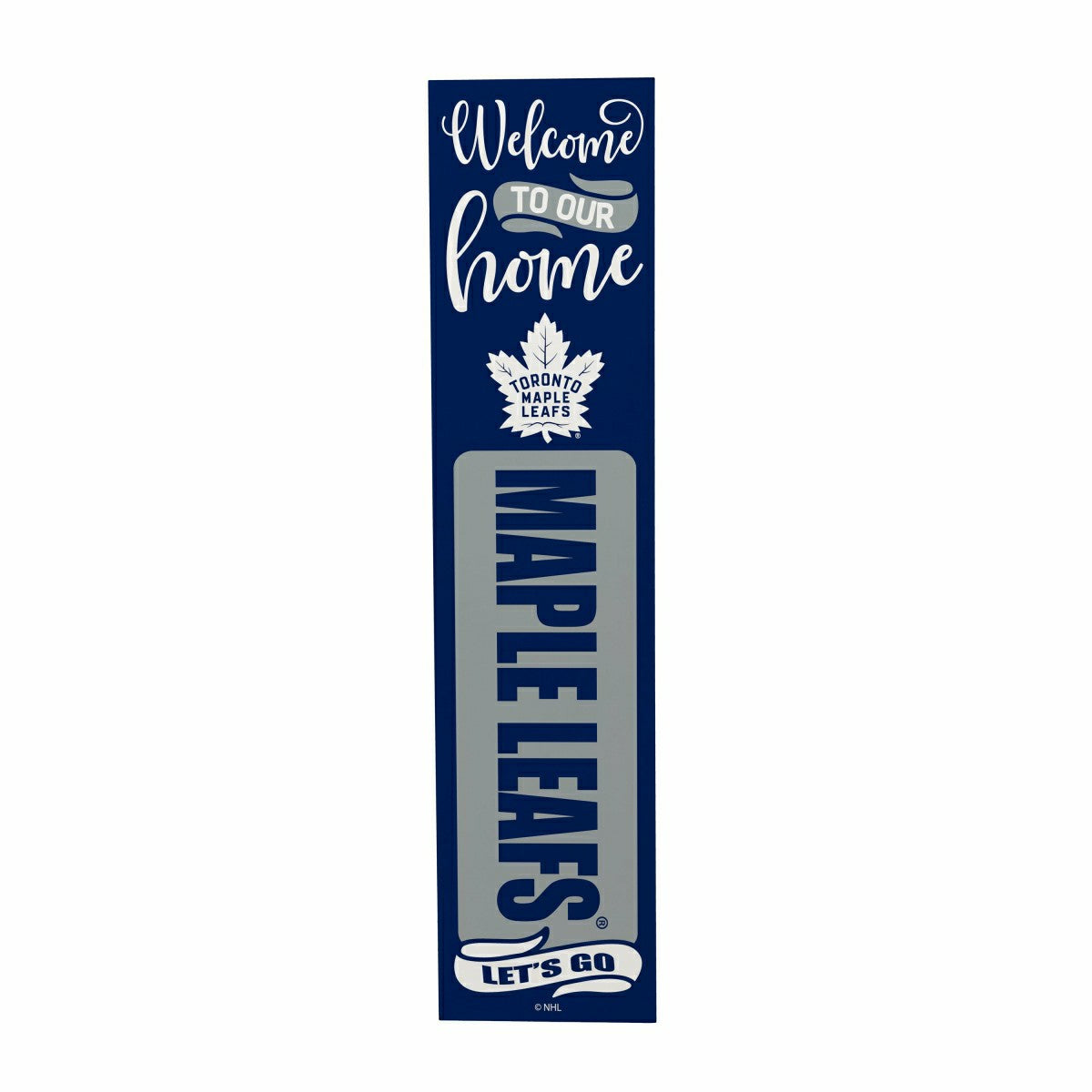 47" Double Sided Leaner, Toronto Maple Leafs, Halloween, NHL, Home