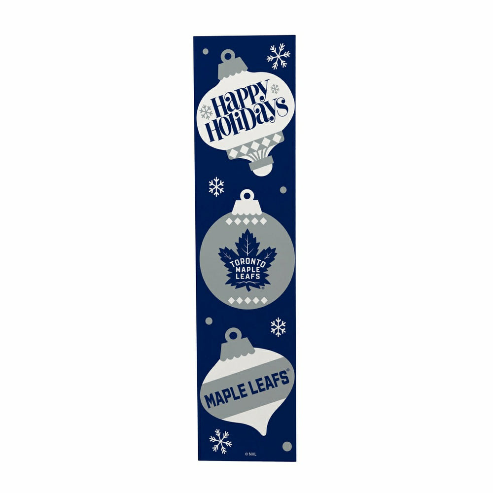 47" Double Sided Leaner, Toronto Maple Leafs, Christmas, NHL, Home