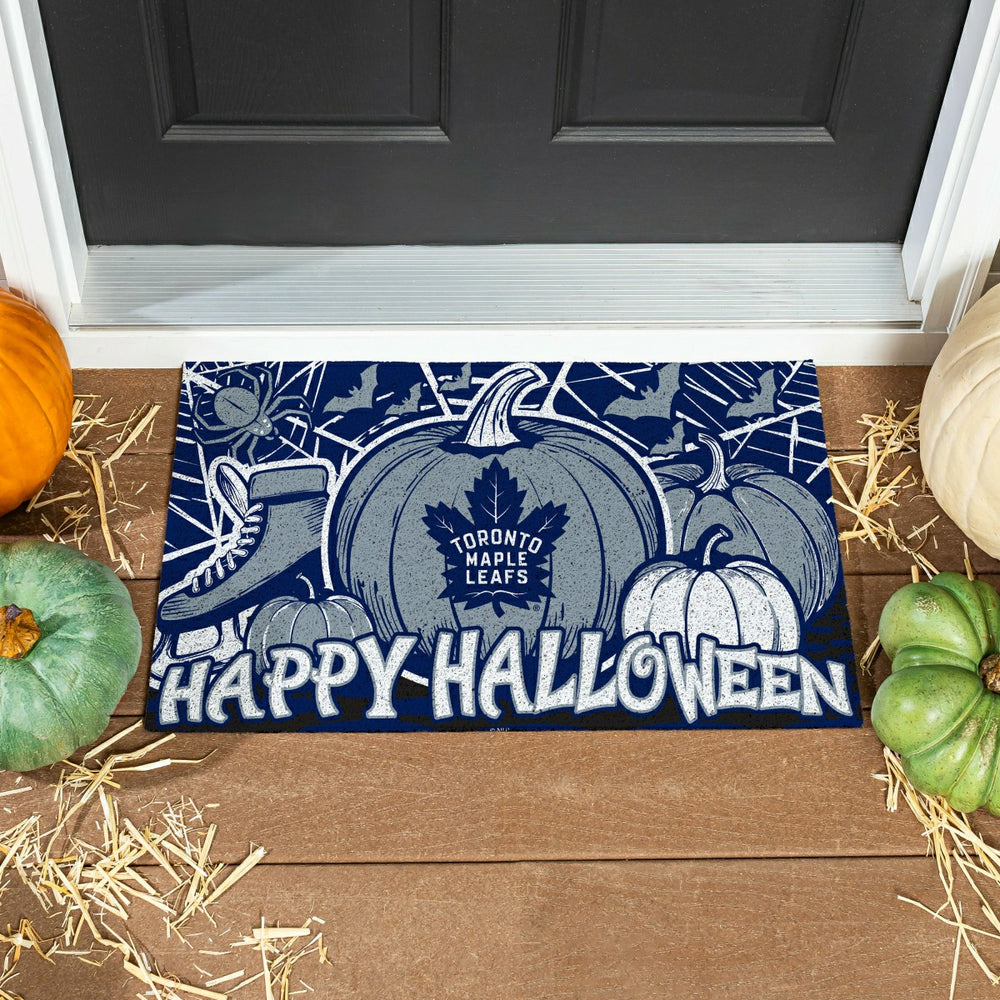 Toronto Maple Leafs Halloween PVC Mat, 28"x16", NHL