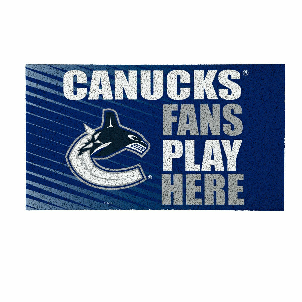 Vancouver Canucks Fan Mat, 28"x16", NHL
