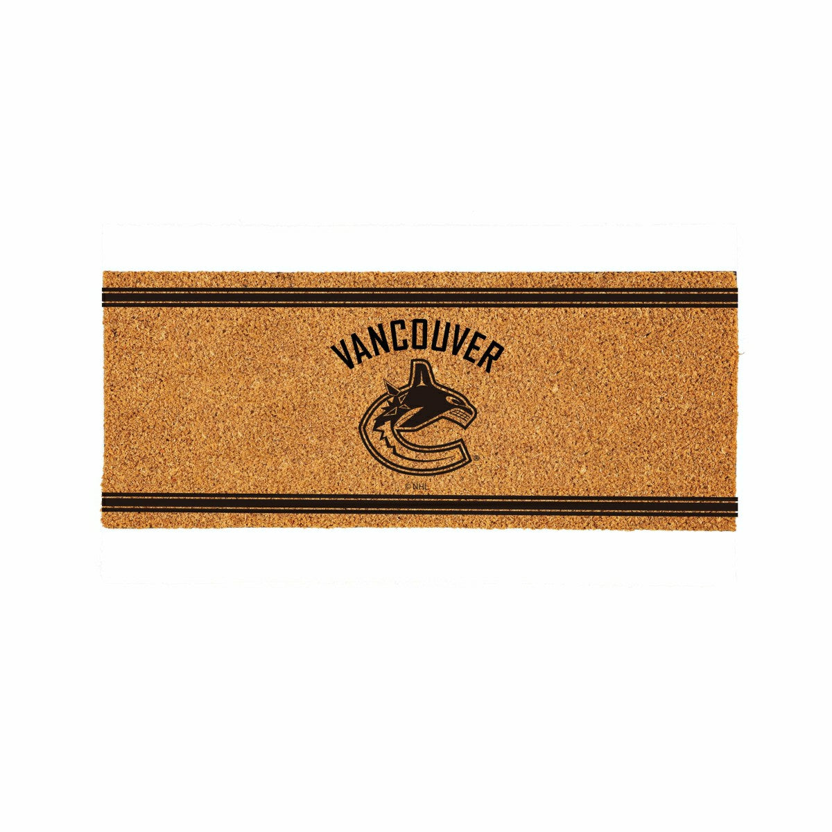 Vancouver Canucks Extra Large One Color Coir Mat, 60"x24", NHL