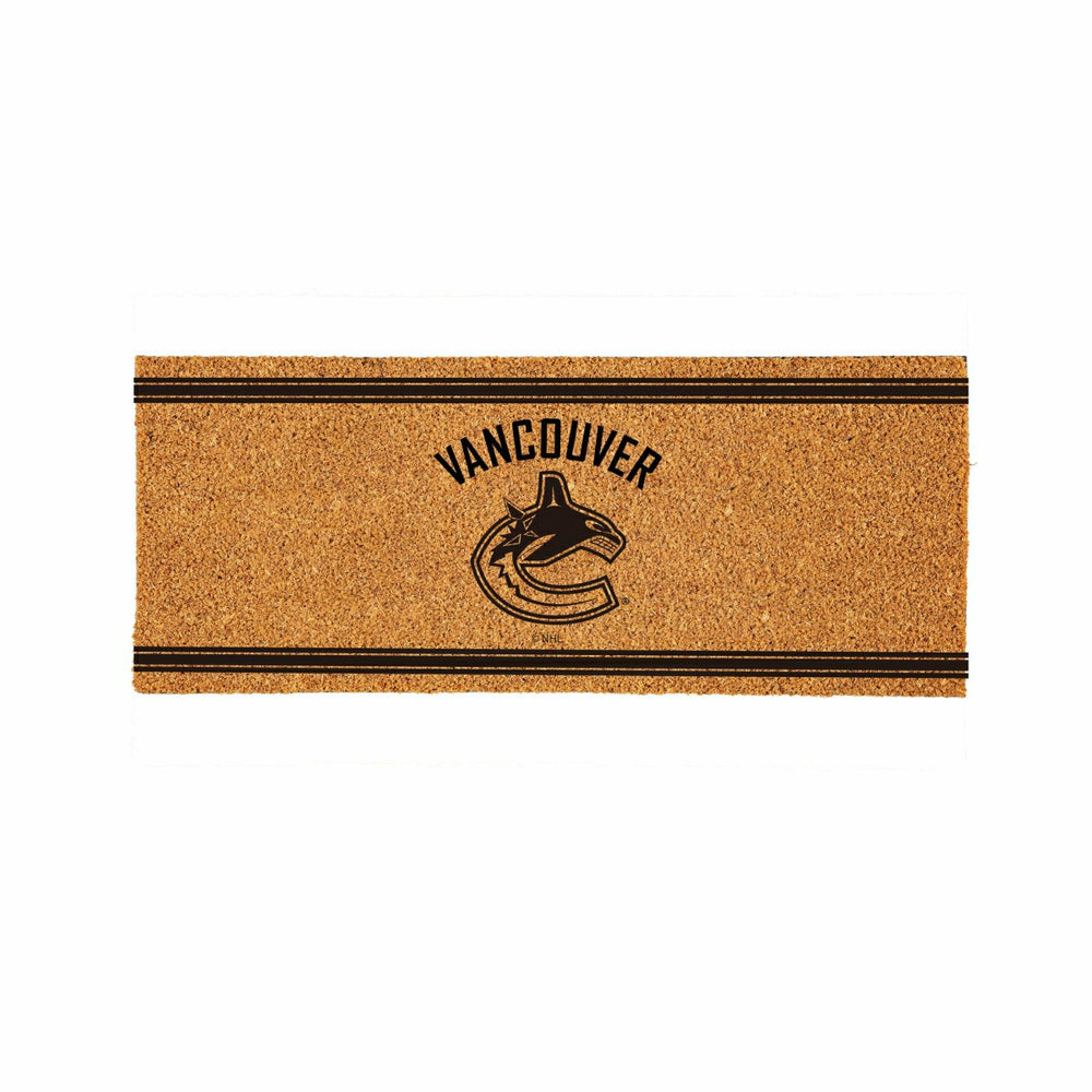 Vancouver Canucks Extra Large One Color Coir Mat, 60"x24", NHL