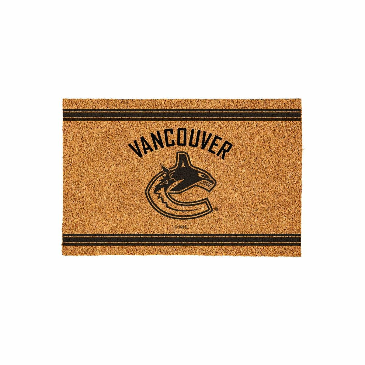Vancouver Canucks Large One Color Coir Mat, 36"x24", NHL