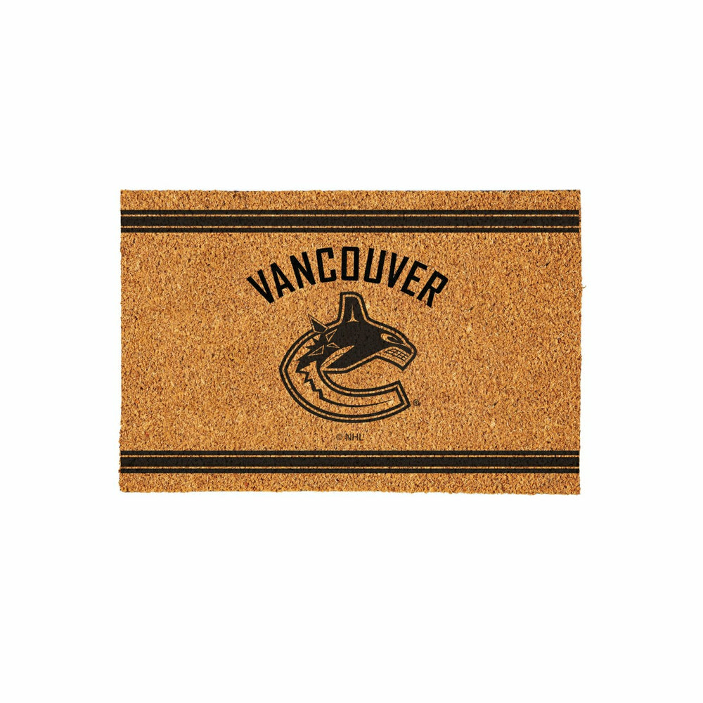 Vancouver Canucks Large One Color Coir Mat, 36"x24", NHL