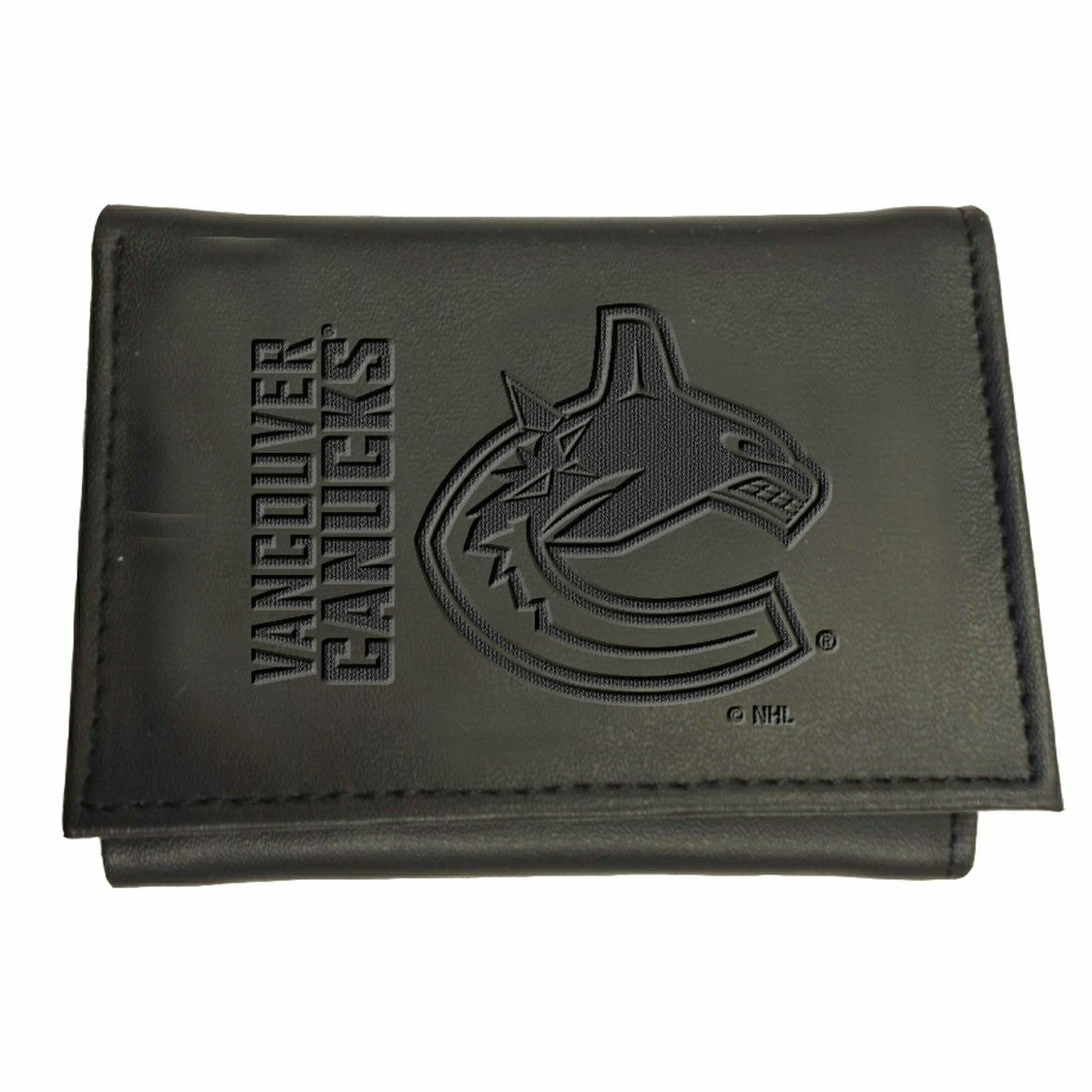 Vancouver Canucks, Tri-Fold Wallet, Black, NHL, Home