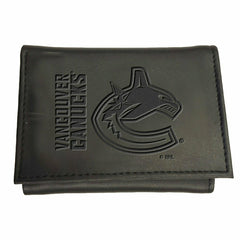Vancouver Canucks, Tri-Fold Wallet, Black, NHL, Home