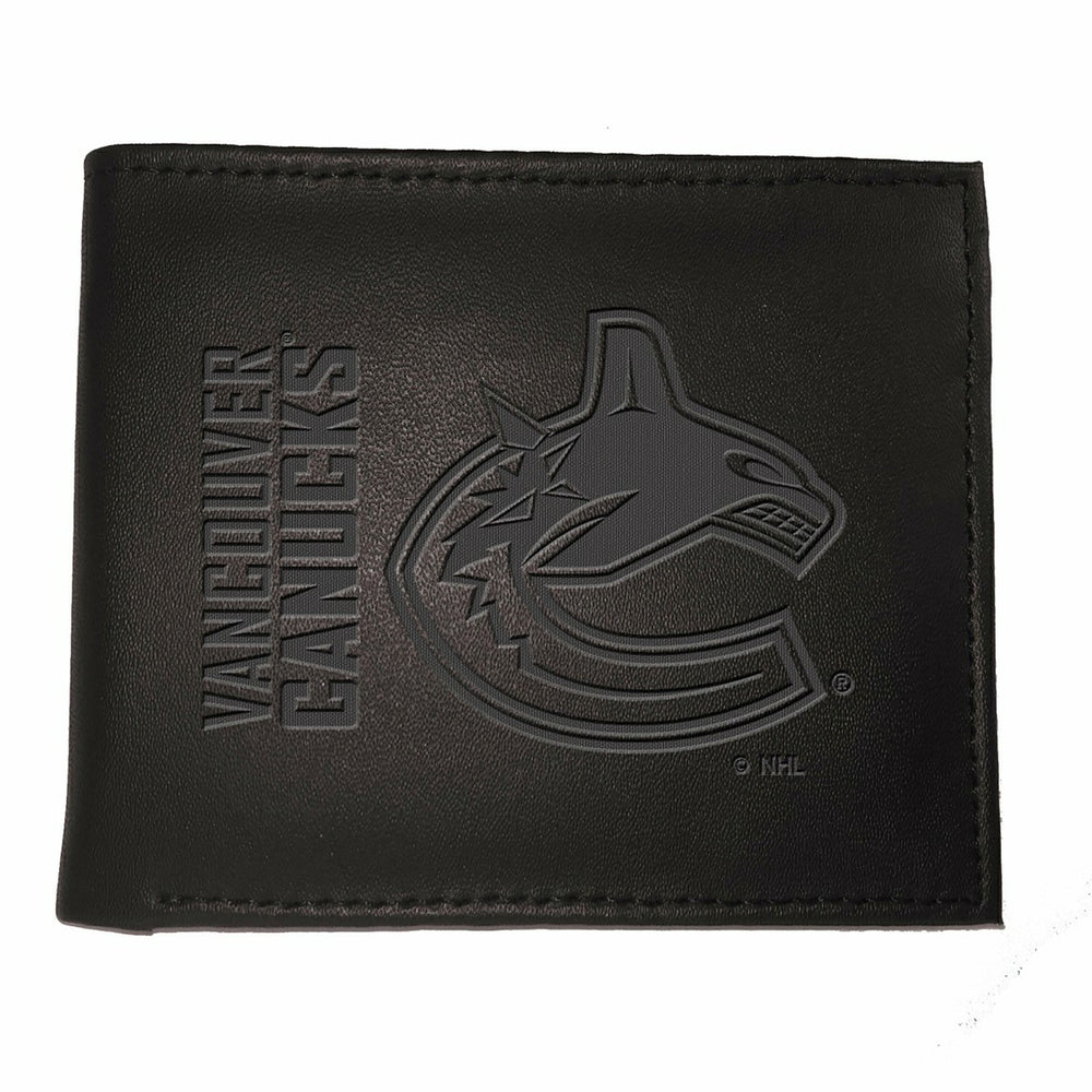 Vancouver Canucks, Bi-Fold Wallet, Black, NHL, Home