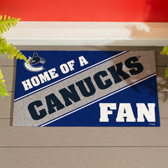 Vancouver Canucks, PVC Mat COLOR, Home of a Fan, NHL
