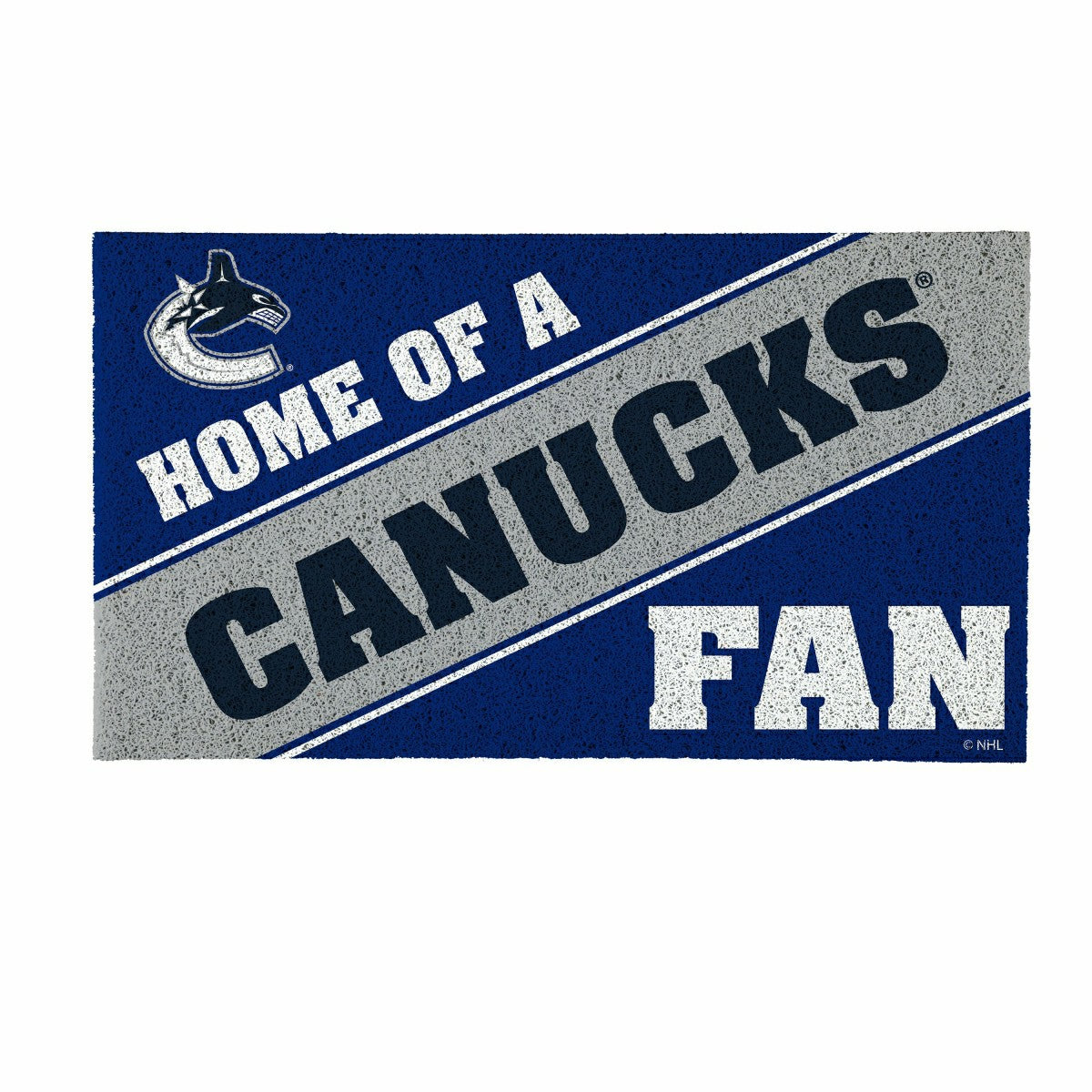 Vancouver Canucks, PVC Mat COLOR, Home of a Fan, NHL