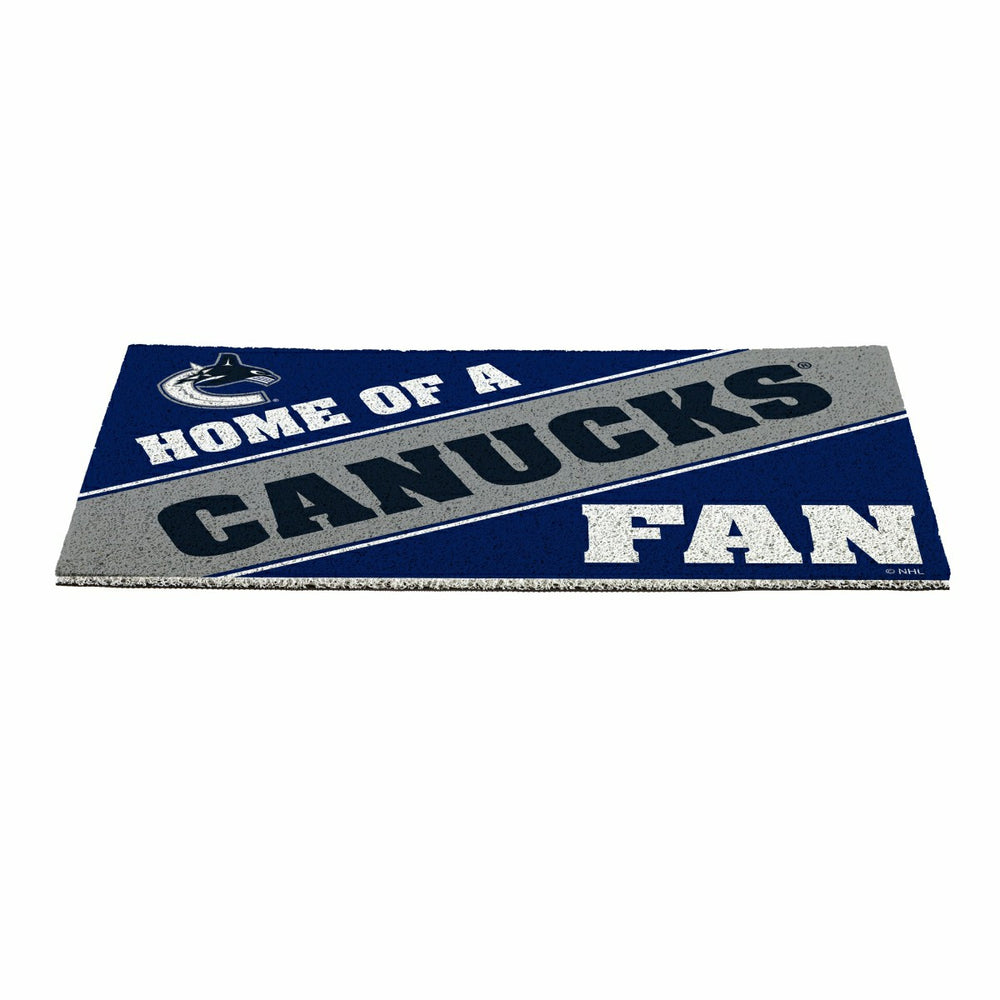 Vancouver Canucks, PVC Mat COLOR, Home of a Fan, NHL