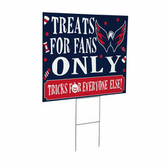 Washington Capitals Yard Sign, Halloween Treats for Fans, NHL, Home