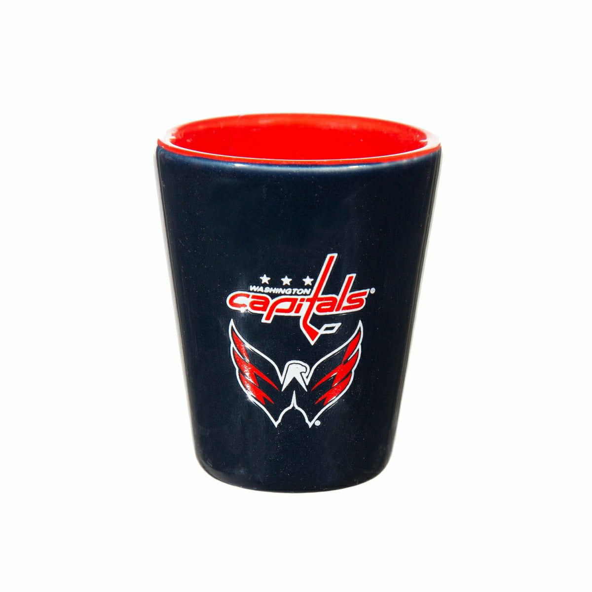 Washington Capitals 4-Piece Ceramic and Glass 2oz. Shot Glass Set, NHL, Home