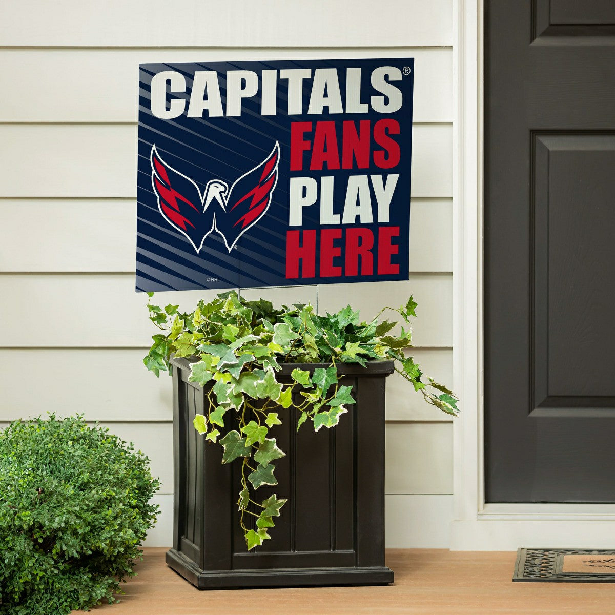 Washington Capitals Coroplast Yard Sign "Fans Play Here", NHL, Home