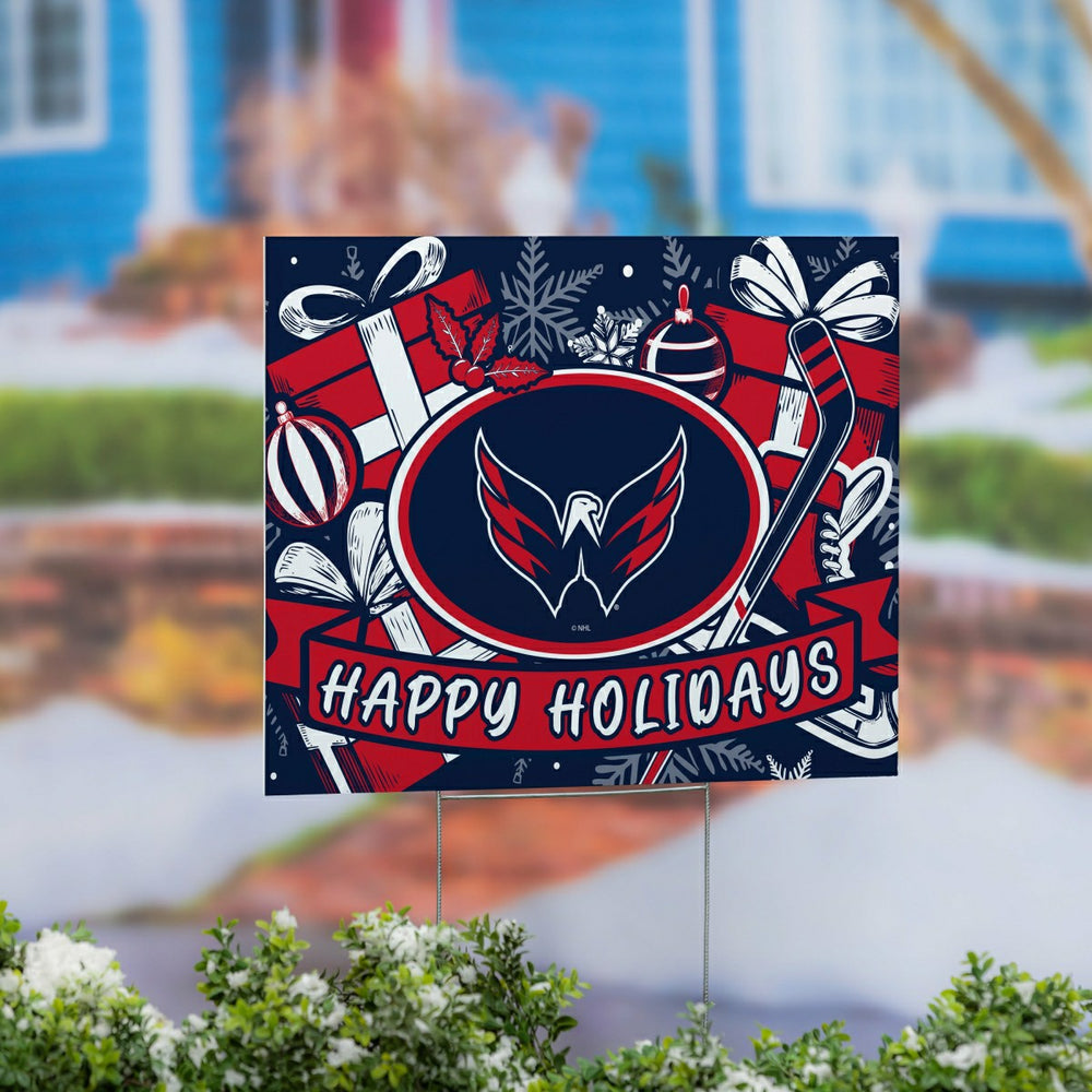 Washington Capitals Yard Sign, Holiday, NHL, Home