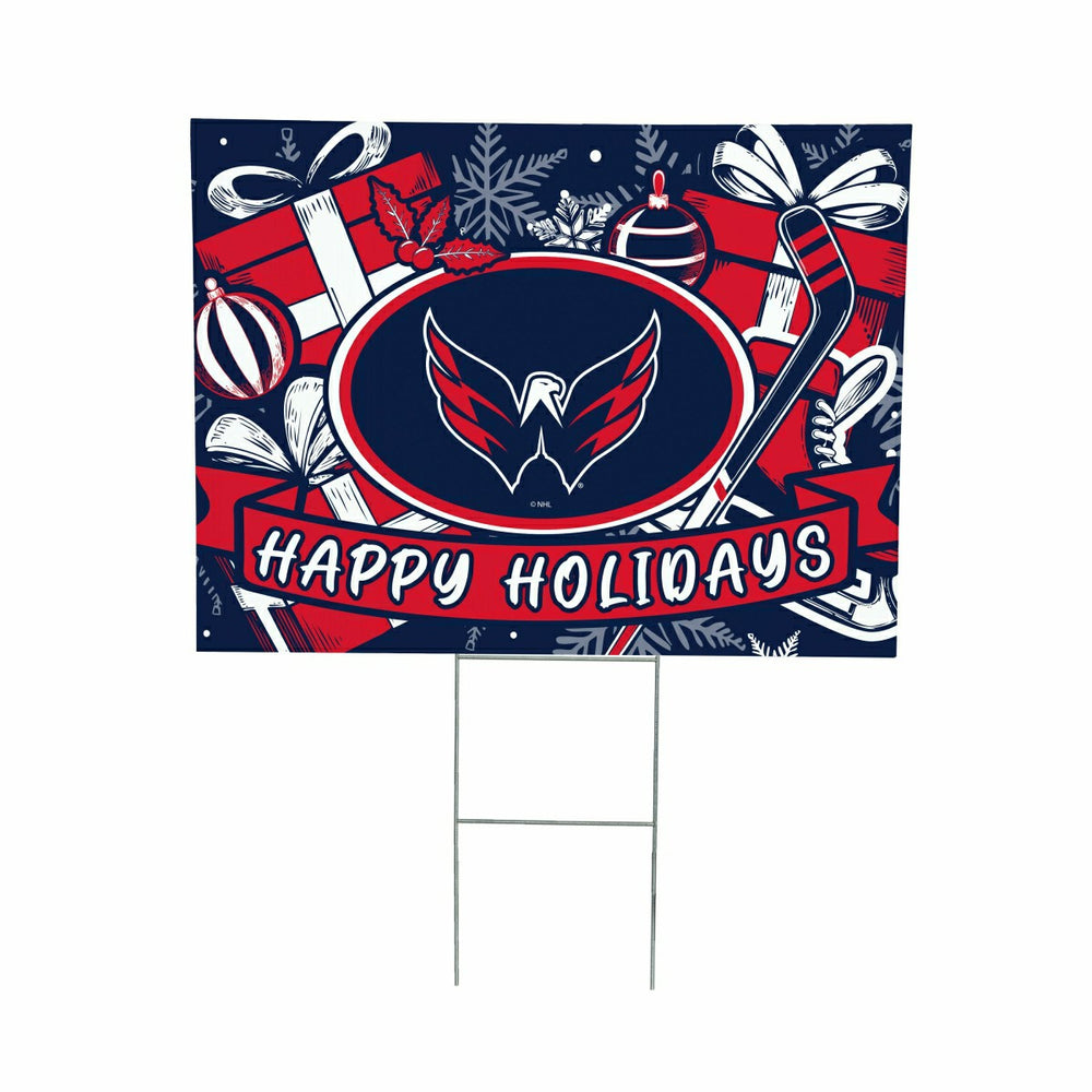 Washington Capitals Yard Sign, Holiday, NHL, Home