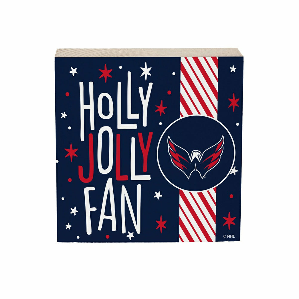 Washington Capitals Block, Holiday, 6x6, NHL, Home