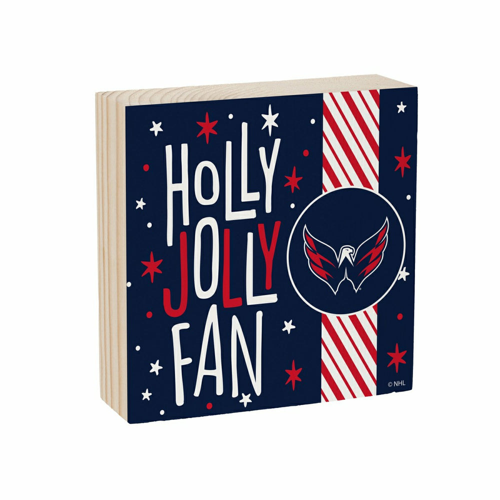 Washington Capitals Block, Holiday, 6x6, NHL, Home
