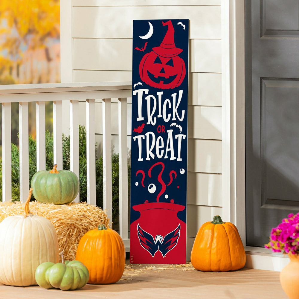 47" Double Sided Leaner, Washington Capitals, Halloween, NHL, Home