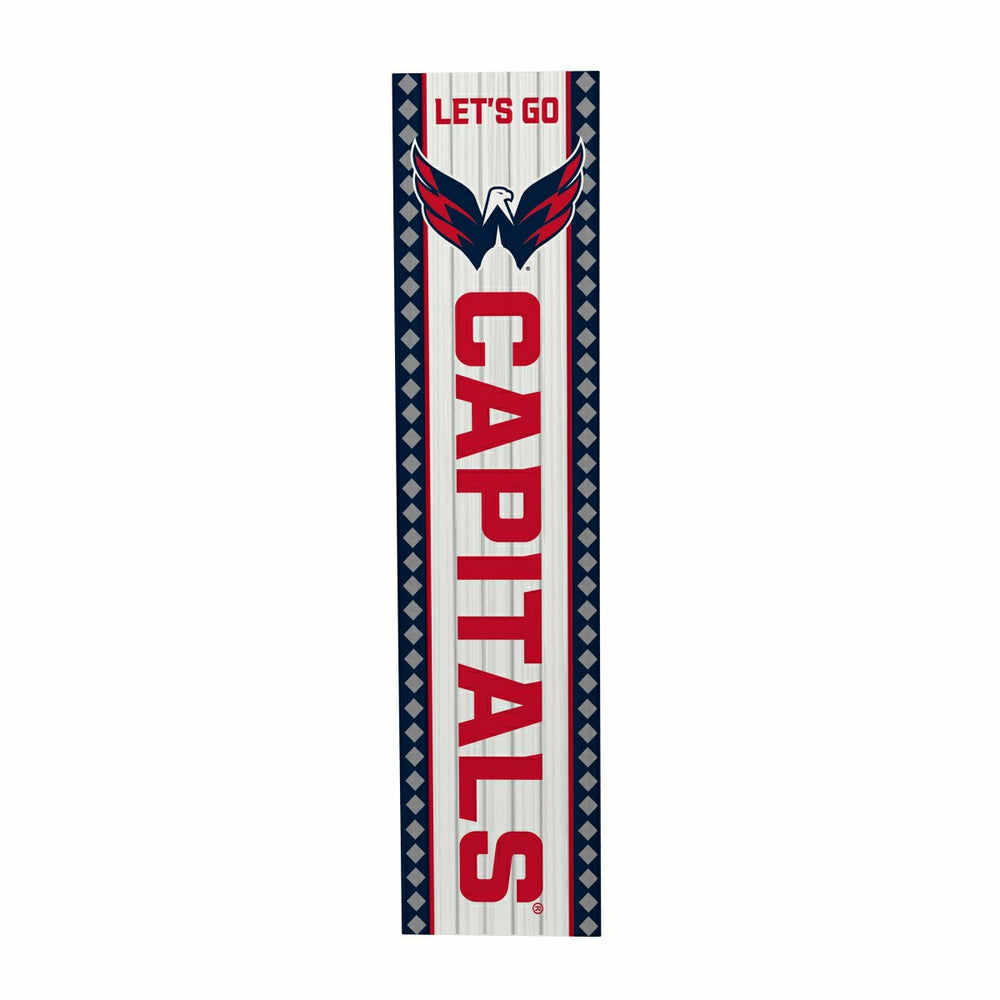 47" Double Sided Leaner, Washington Capitals, Christmas, NHL, Home