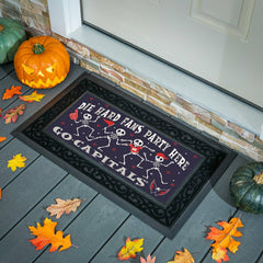 Washington Capitals Flocked Coir Halloween Sassafras Switch Mat, 22"x1, NHL