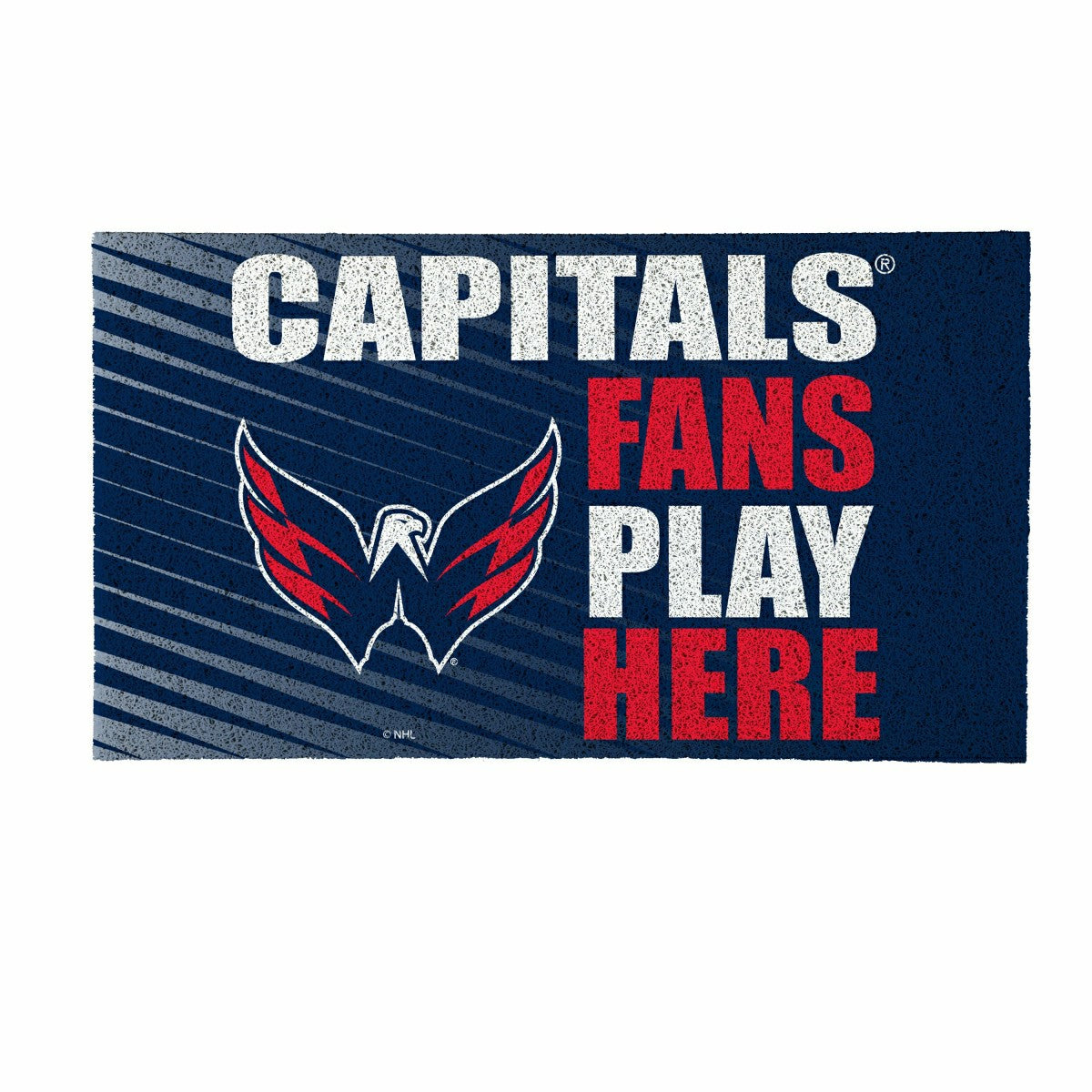 Washington Capitals Fan Mat, 28"x16", NHL