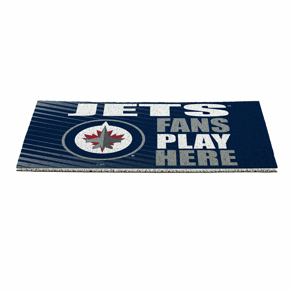 Winnipeg Jets Fan Mat, 28"x16", NHL
