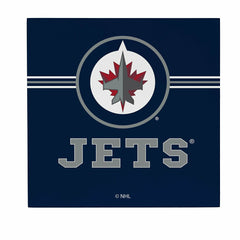Winnipeg Jets Wood Wall Sign, 12x12, NHL, Home