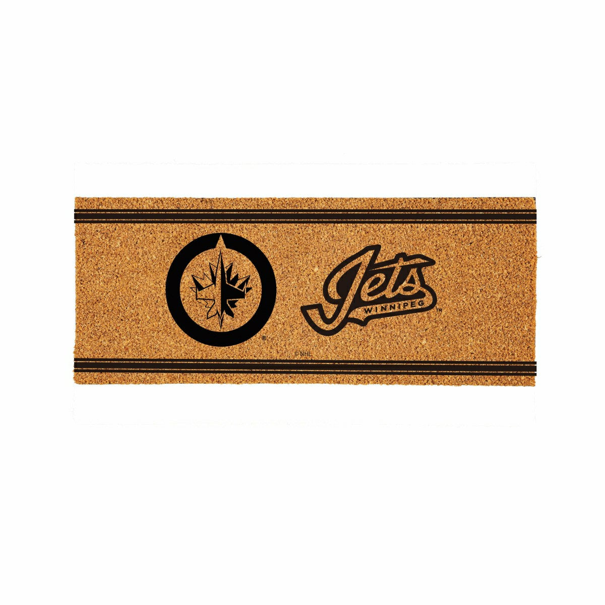 Winnipeg Jets Extra Large One Color Coir Mat, 60"x24", NHL