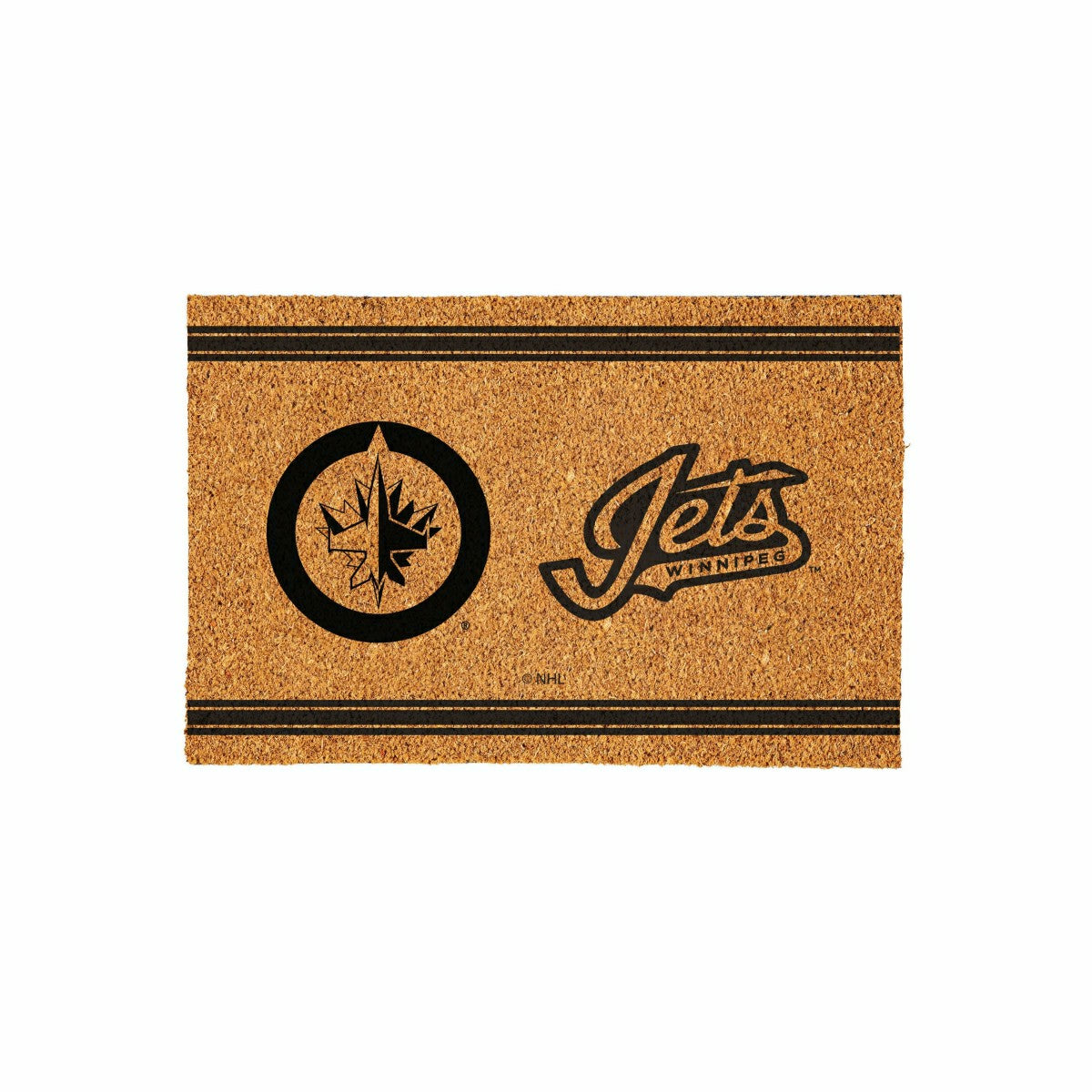 Winnipeg Jets Large One Color Coir Mat, 36"x24", NHL