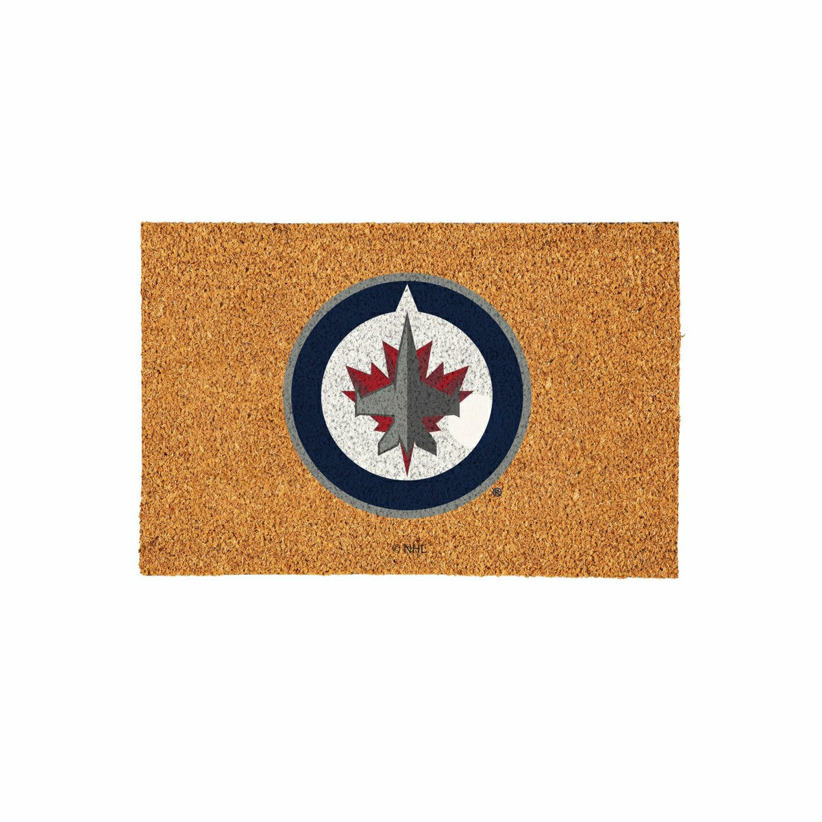 Winnipeg Jets Large Full Color Coir Mat, 36"x24", NHL