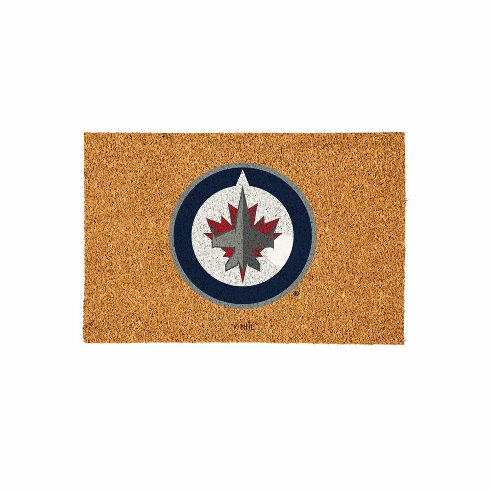 Winnipeg Jets Large Full Color Coir Mat, 36"x24", NHL