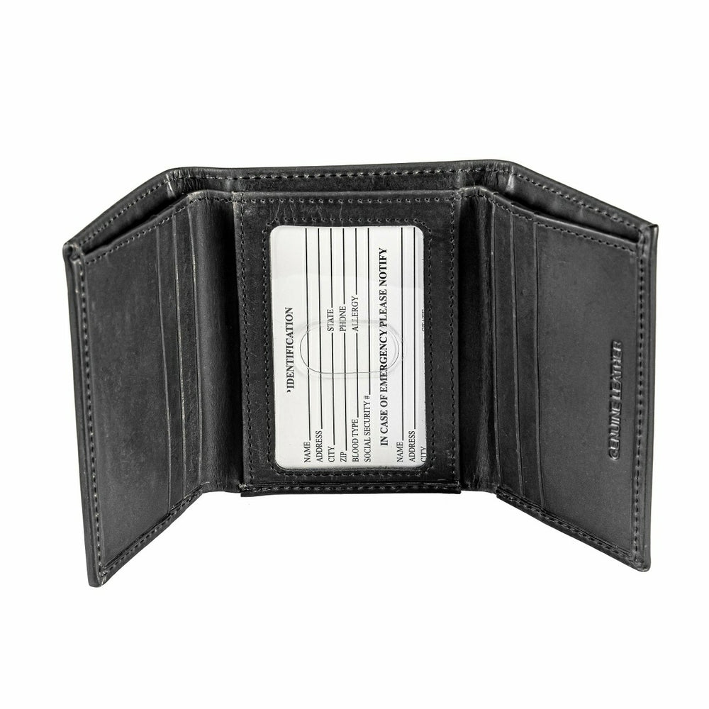 Winnipeg Jets, Tri-Fold Wallet, Black, NHL, Home