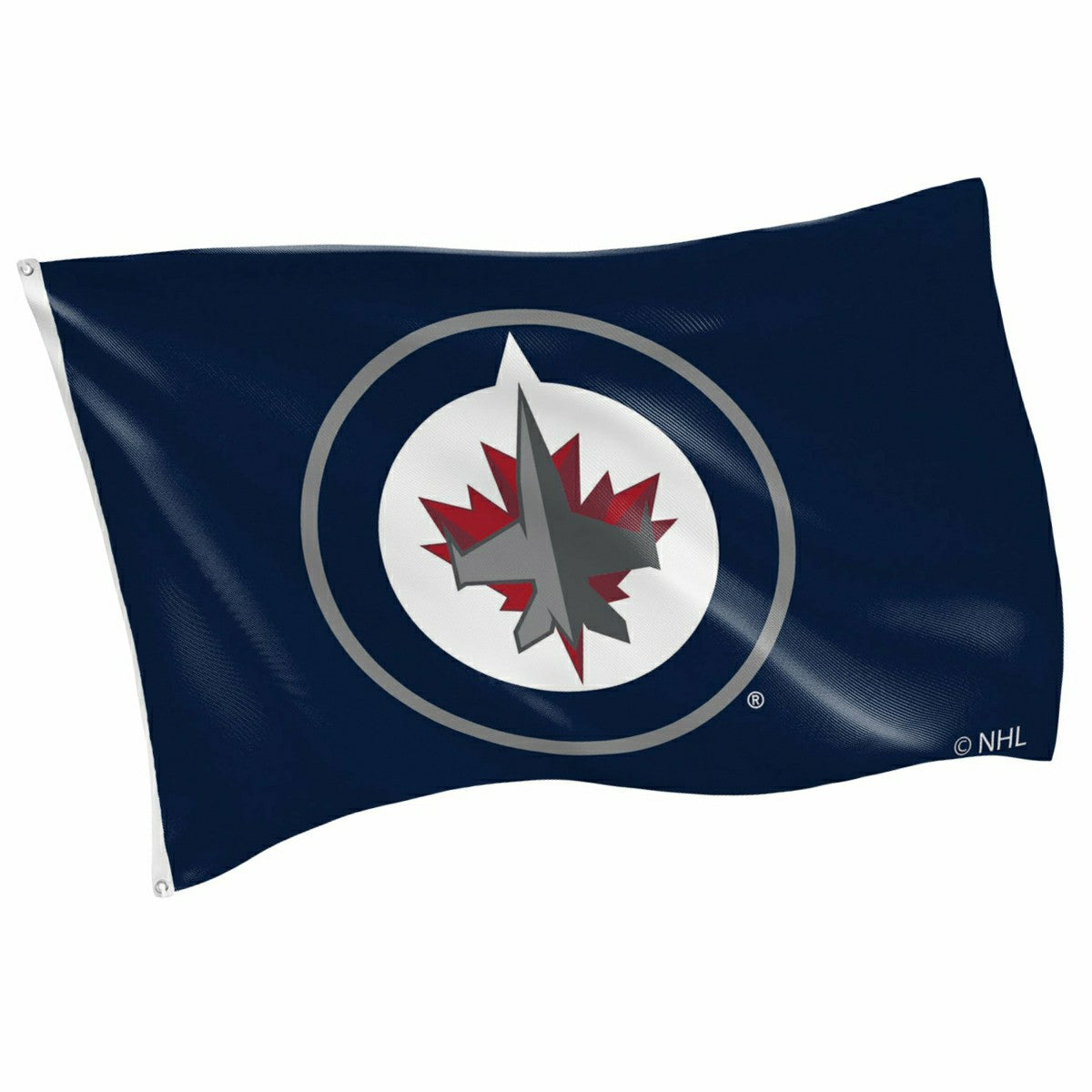 Winnipeg Jets Single Sided Flag w/ 2 Grommets, 3'x5', NHL, Home