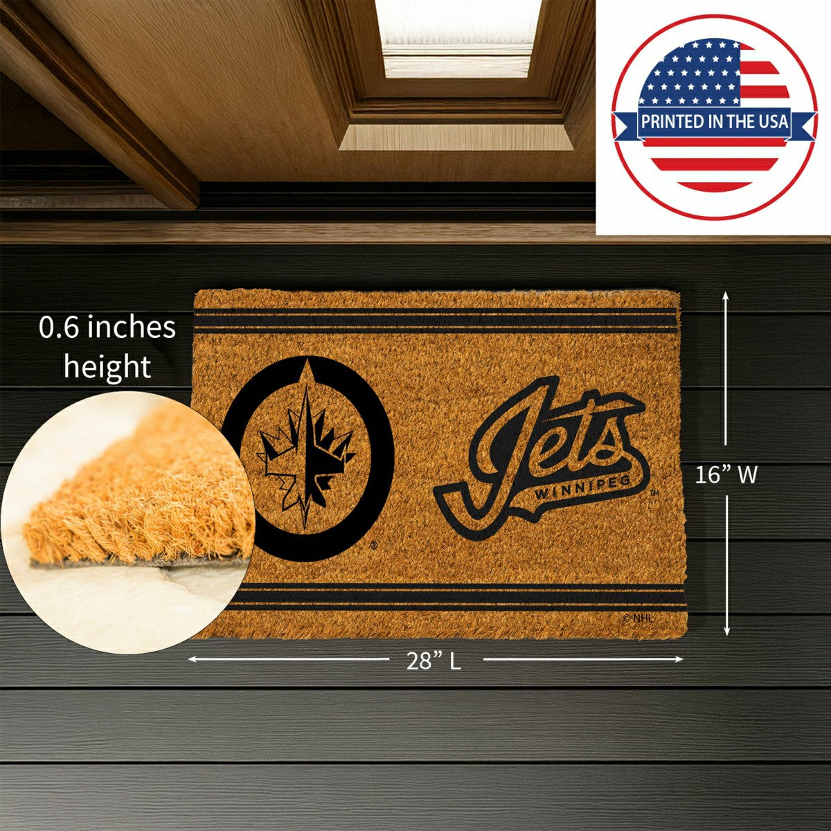 Winnipeg Jets, Coir Mat 1C, NHL
