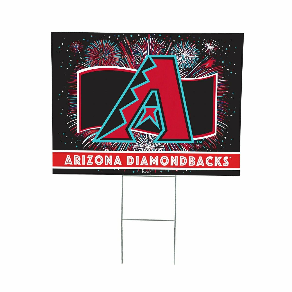 Arizona Diamondbacks Yard Sign, Patriotic, MLB, Home